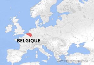 carte situation Belgique