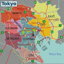 Carte de Tokyo