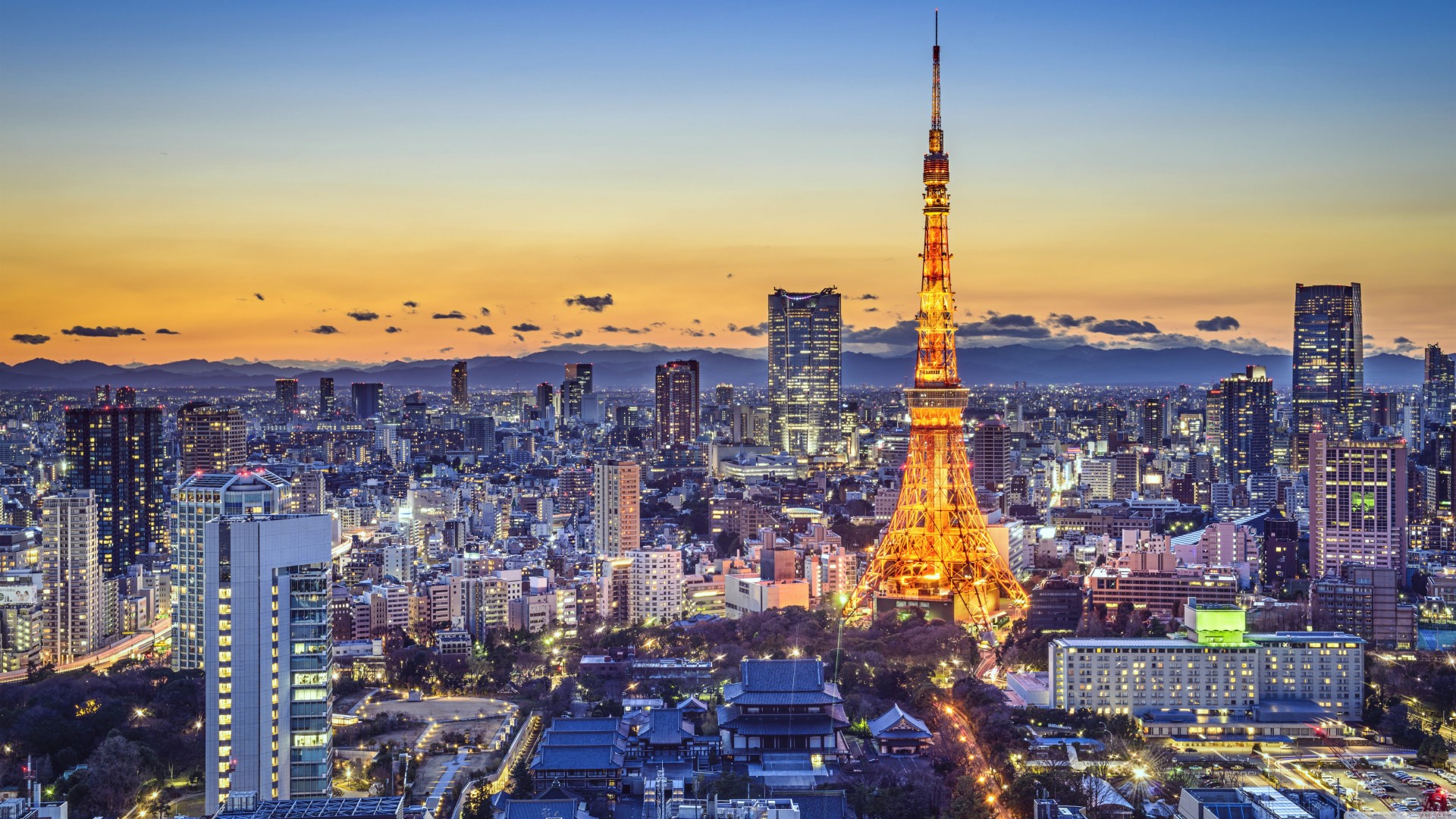 Skyline de Tokyo